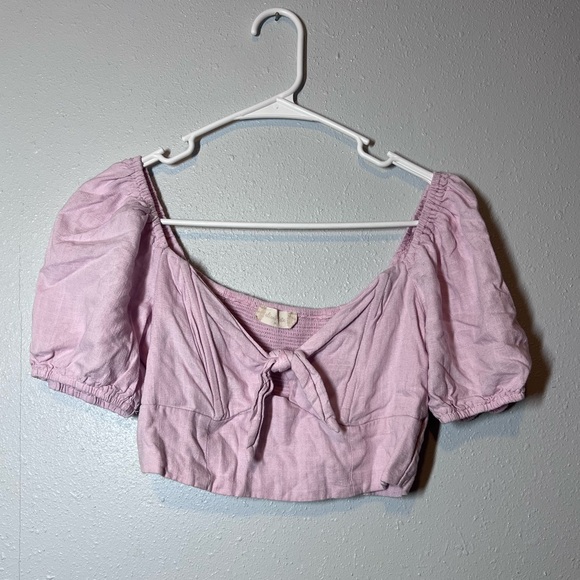 Altar'd State Tops - Altar’d State Pink Crop Top